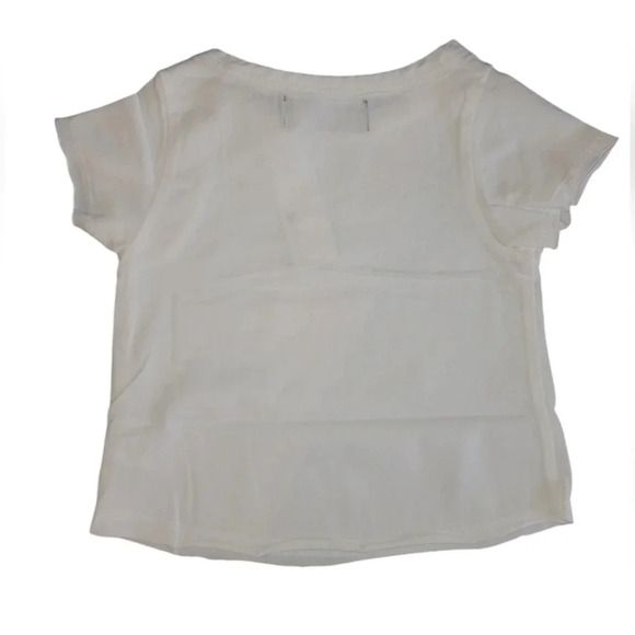 NWT Grey Vintage Flamingo Graphic Tee Size  6 Months - Picture 2 of 6